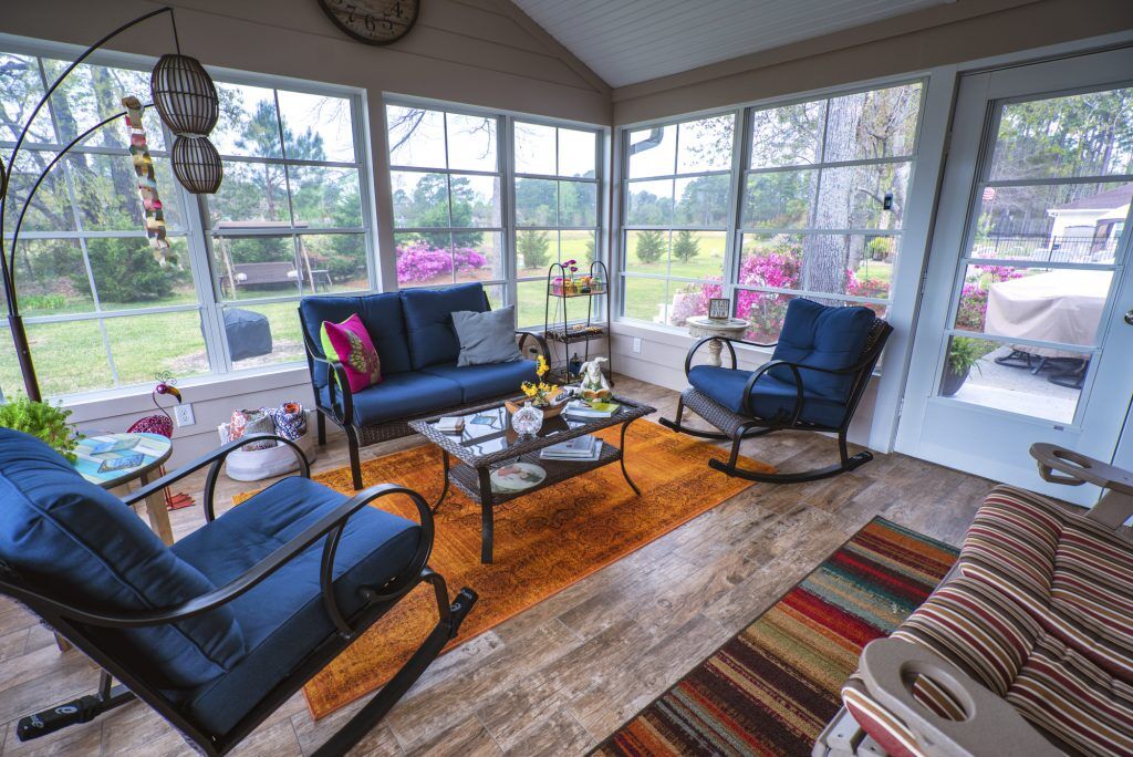 Wicker Screen Room 8