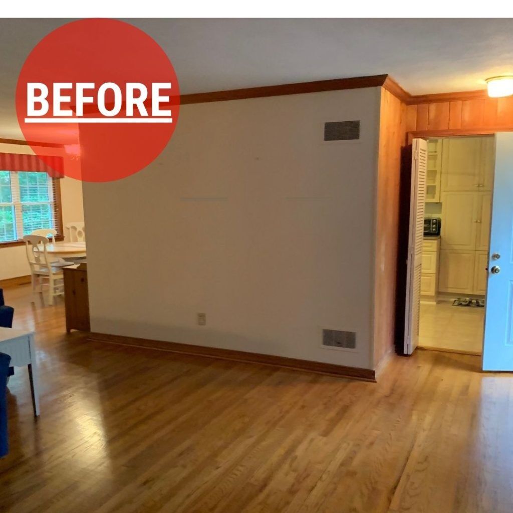 Medding Livingroom Kitchen Open BEFORE