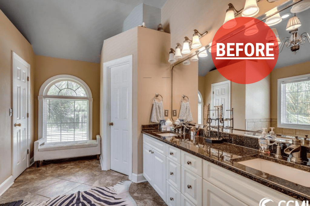 Cohen Bathroom Cabs Before