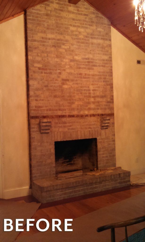 FIREPLACE Cody Before