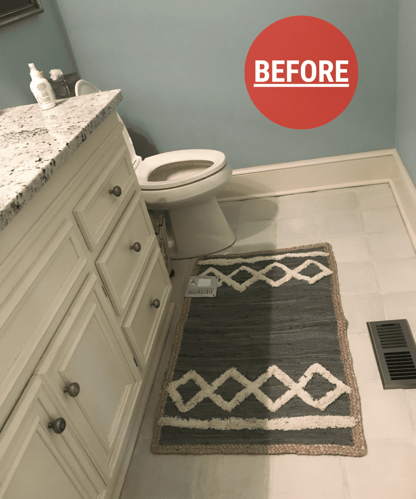 Powder Room BEFORE
